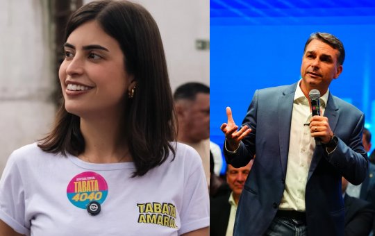 Tabata Amaral critica Flávio Bolsonaro após debate com Lula: “Transformou em um grande circo”