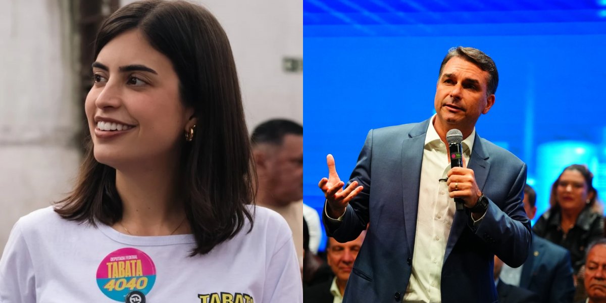 Tabata Amaral critica Flávio Bolsonaro após debate com Lula: “Transformou em um grande circo”