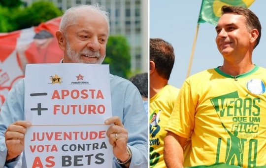 Lula e Flávio Bolsonaro empatam tecnicamente no segundo turno, segundo Real Time Big Data