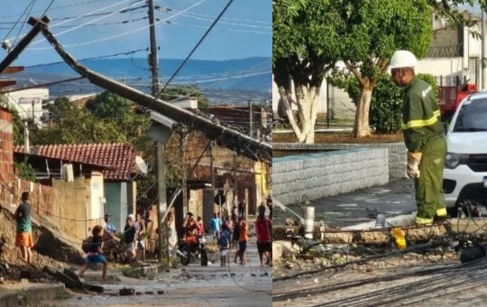Temporal com granizo provoca estragos, deixa famílias desabrigadas na Bahia