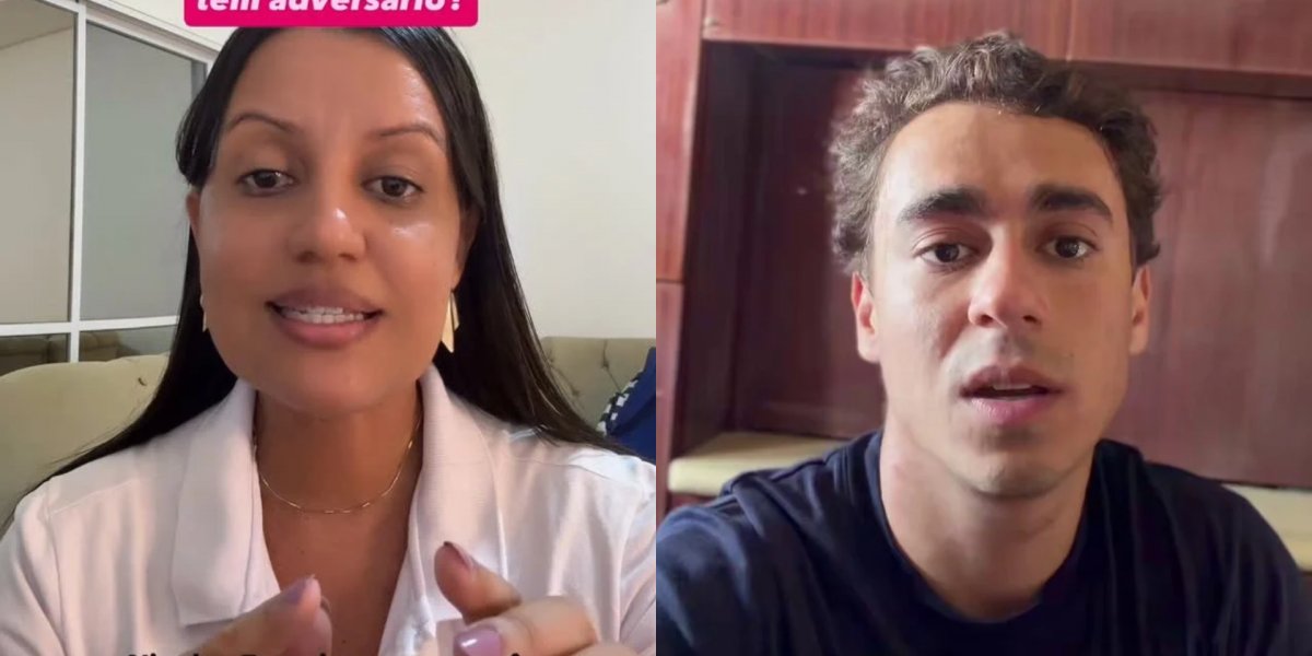 Influenciadora questiona Nikolas por vídeos na Bahia: “Isso se chama desigualdade”
