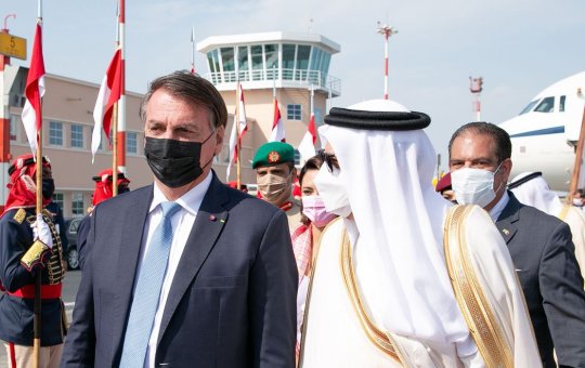  Bolsonaro inaugura embaixada do Brasil no Bahrein