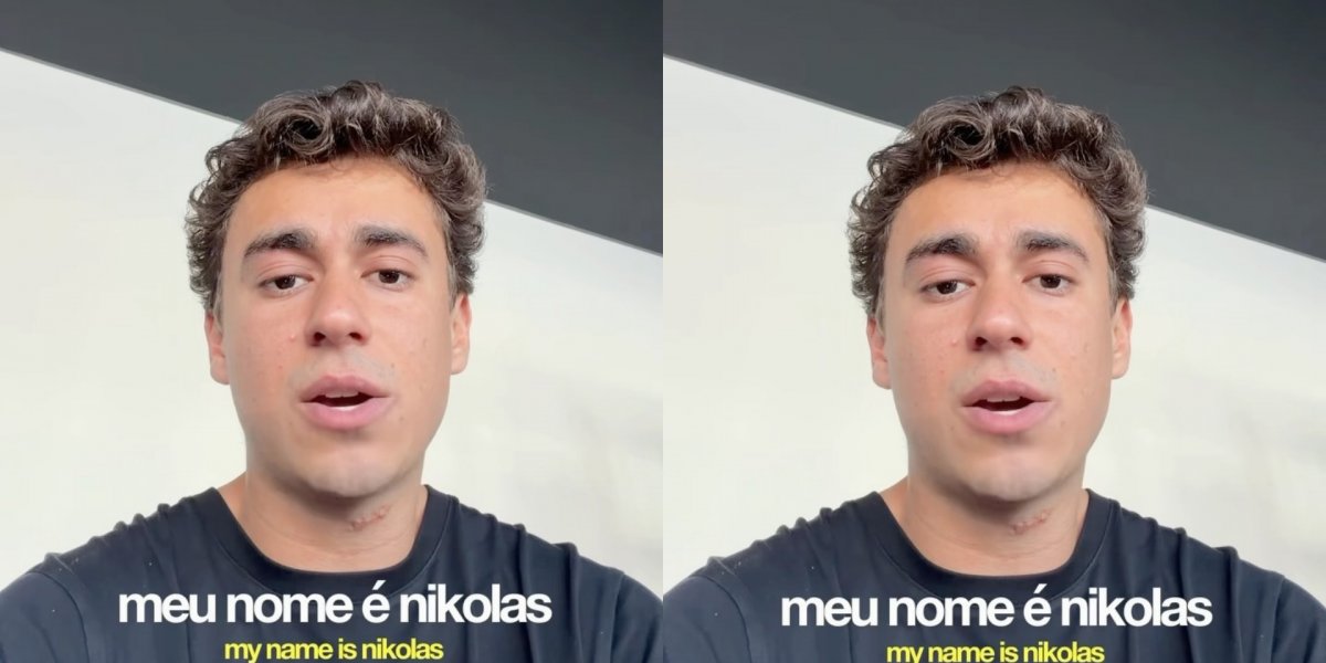 Nikolas grava vídeo em inglês e acusa esquerda de manchar imagem do Brasil no exterior