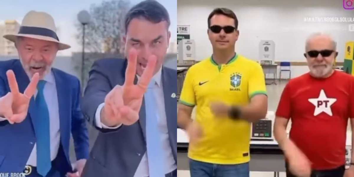 Lula e Flávio Bolsonaro viram memes nas redes após debate presidencial
