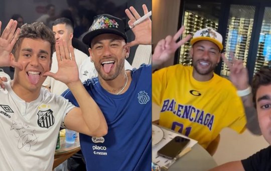 Nikolas Ferreira brinca com Neymar e faz referência ao número de Flávio Bolsonaro em vídeo