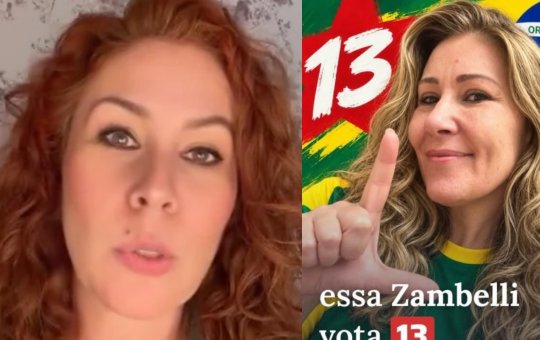 Carla Zambelli questiona irmã por apoio a Lula: “Governo rasga a Constituição”