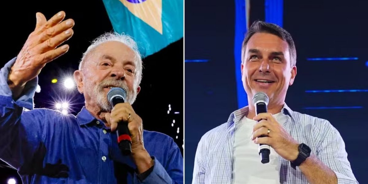 Quaest aponta Flávio Bolsonaro com 51% e Lula com 49% dos votos válidos