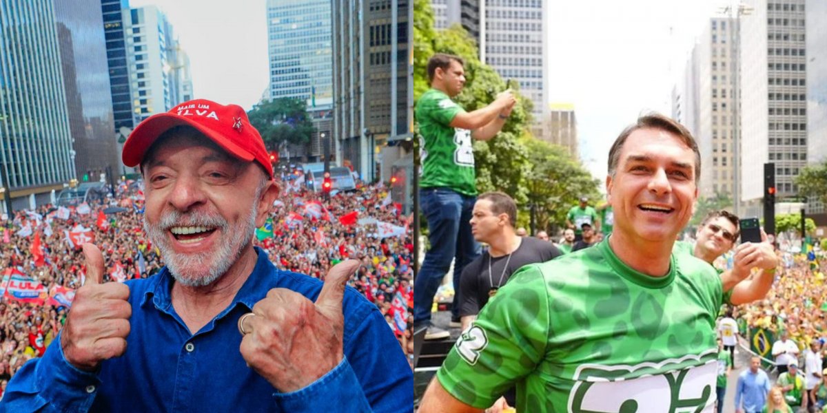 Lula vence em cinco países, e Flávio Bolsonaro conquista vitórias em outros quatro no exterior