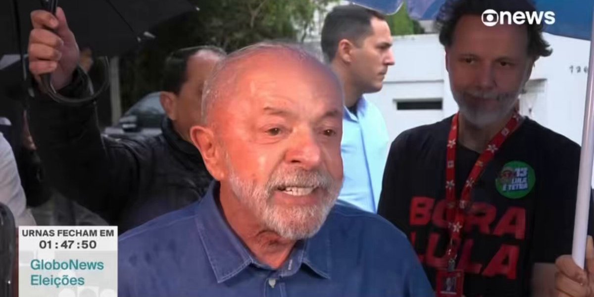 Lula critica falta de ônibus nas cidades brasileiras e pede ampliação do horário de votação ao TSE