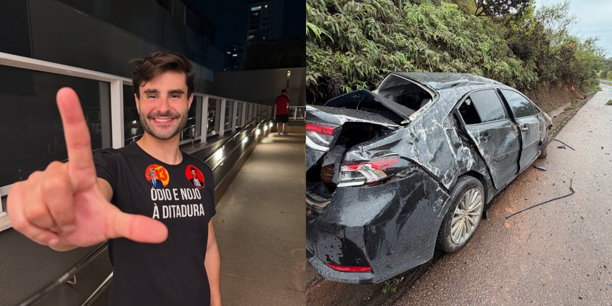 Deputado Federal Pedro Rousseff sofre acidente de carro em São Paulo