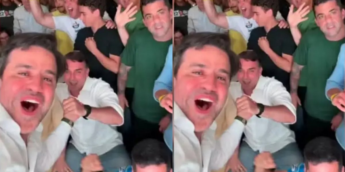 Durante virada temporária nas eleições, Pablo Marçal registra comemoração de Flávio Bolsonaro