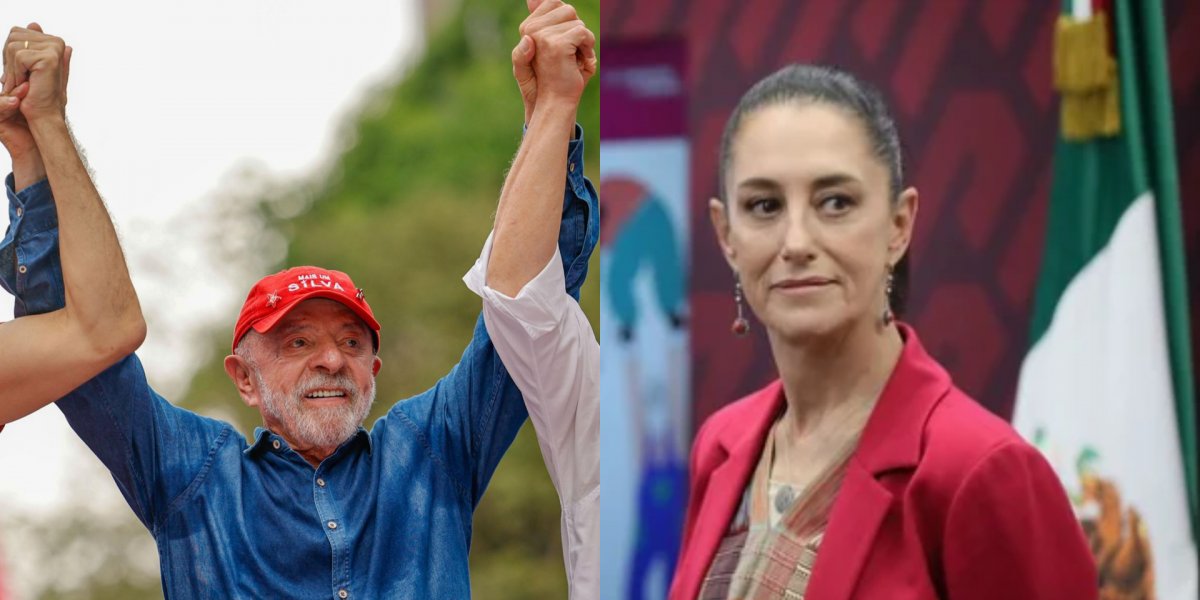 Presidente do México celebra vitória de Lula e faz gesto do “L”