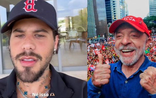  Zé Felipe parabeniza Lula pela reeleição e deseja “governo incrível”