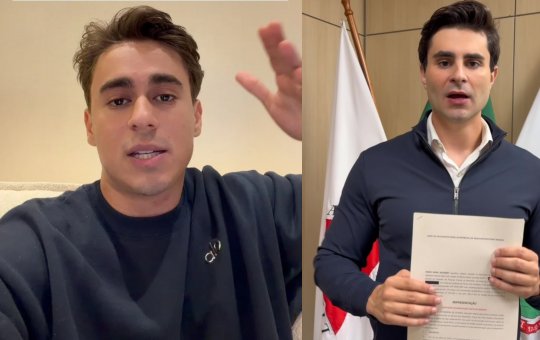 Nikolas Ferreira reage após Pedro Rousseff solicitar apreensão de seu passaporte: “Imbecil”