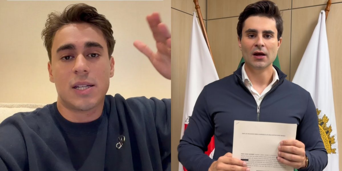 Nikolas Ferreira reage após Pedro Rousseff solicitar apreensão de seu passaporte: “Imbecil”