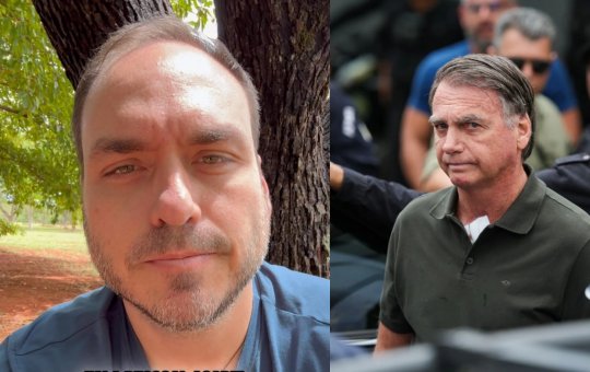 Após saída de Flávio do Brasil, Carlos visita Bolsonaro e diz: “Desculpa, pai. A gente falhou”