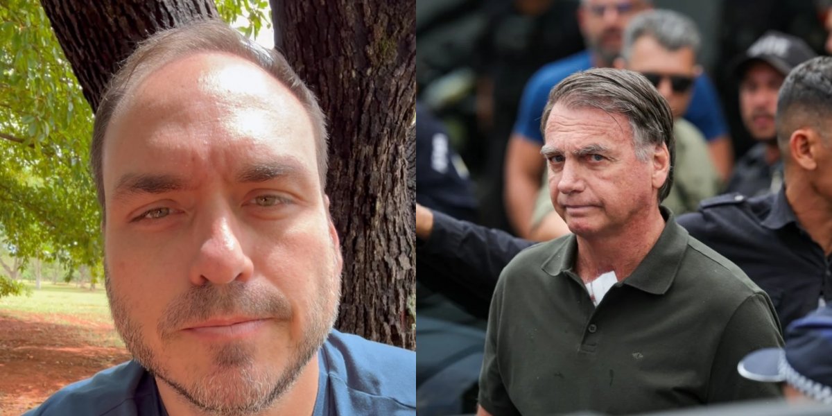 Após saída de Flávio do Brasil, Carlos visita Bolsonaro e diz: “Desculpa, pai. A gente falhou”