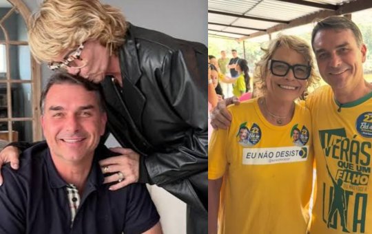 Mãe de Flávio Bolsonaro lamenta saída do filho para os EUA: “Meu coração sangra”