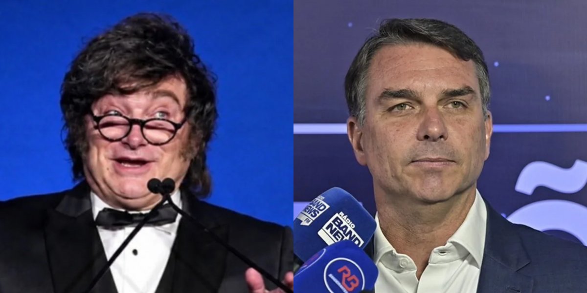 PF investiga possível apoio do governo Milei à saída de Flávio Bolsonaro do Brasil
