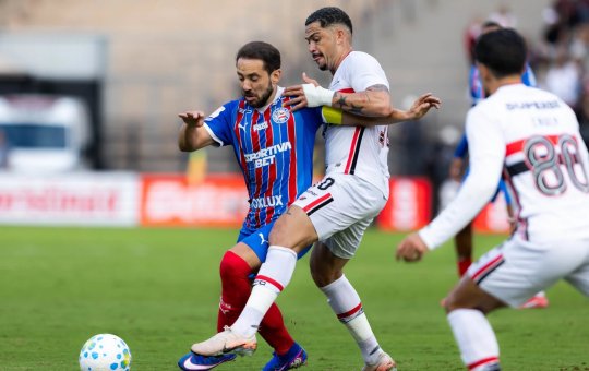 Bahia x São Paulo: onde assistir ao vivo, horário e escalações