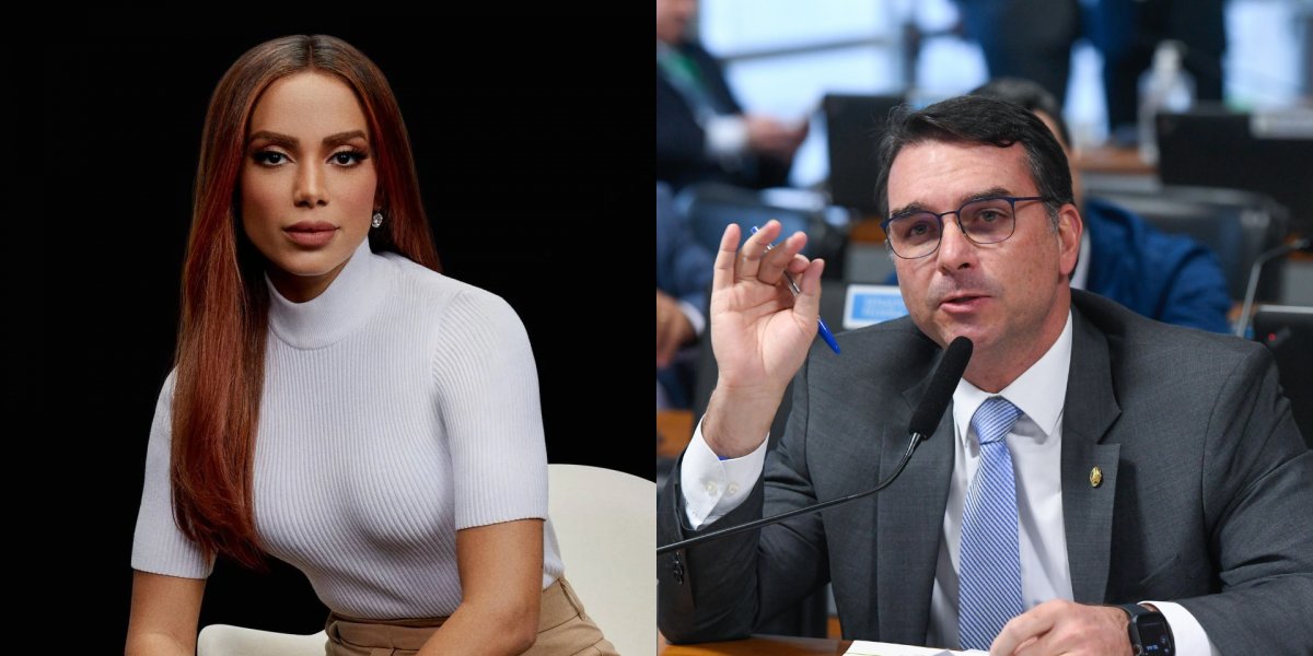 Anitta ironiza Flávio Bolsonaro após carta e diz que se autodeclara “sem celulite”