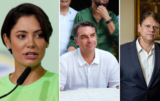 Flávio Bolsonaro prepara anúncio de candidatura em 2030 para conter Tarcísio e Michelle