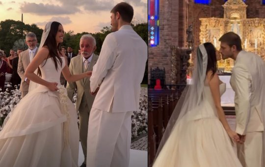 Juliette oficializa união com Kaique Cerveny em casamento repleto de famosos