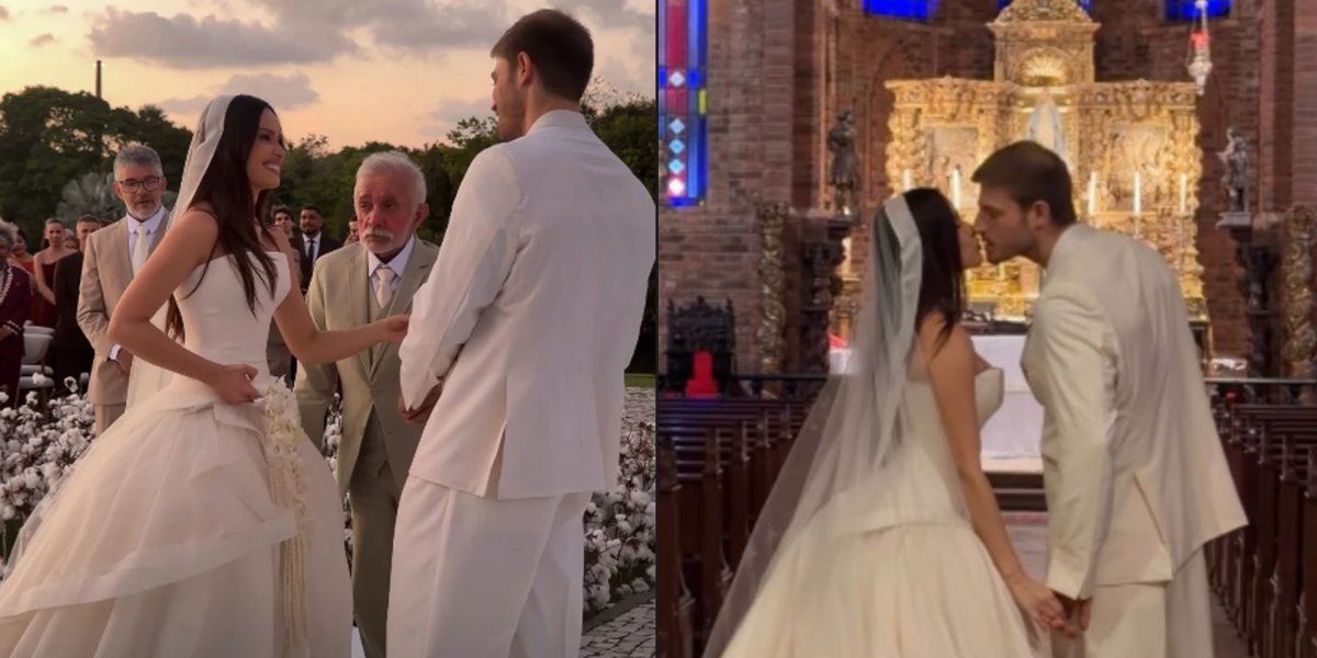 Juliette oficializa união com Kaique Cerveny em casamento repleto de famosos