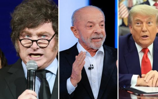 Lula quer convidar Trump e Milei para posse, apesar de divergências políticas