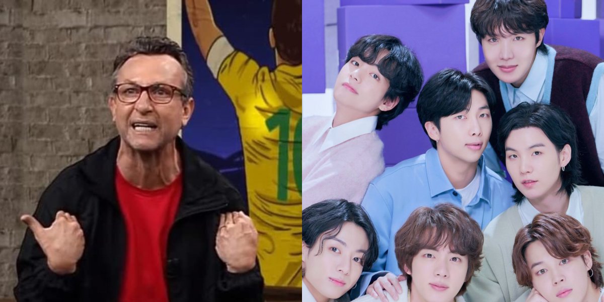 Após críticas ao BTS, Craque Neto elogia grupo e anuncia participação em show