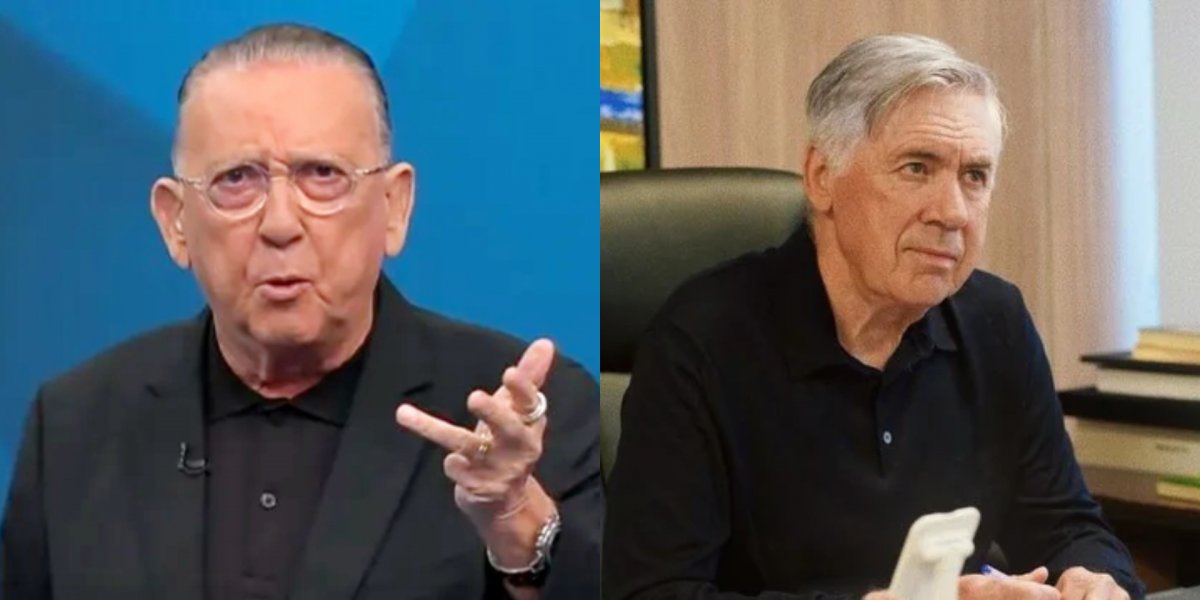 Galvão Bueno critica convocação de Ancelotti e questiona: “Para que jogar em Singapura?”