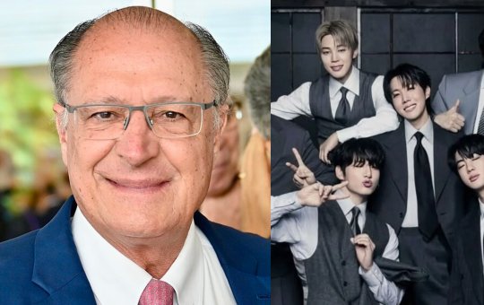 Alckmin brinca com fãs do BTS ao comemorar queda do desemprego no Brasil
