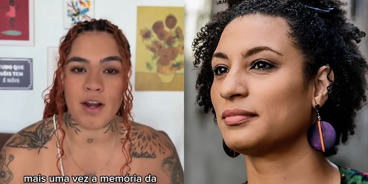 Filha de Marielle Franco denuncia ataques racistas contra a mãe em grupo de WhatsApp da PUC-Rio