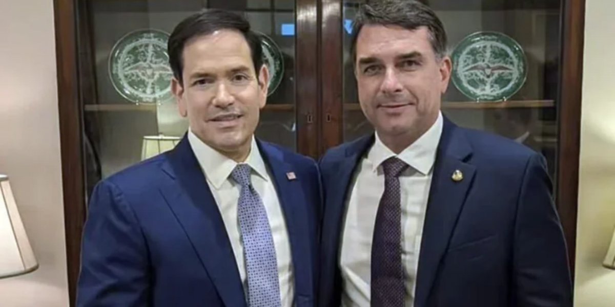Marco Rubio nega operação dos EUA para saída de Flávio Bolsonaro do Brasil