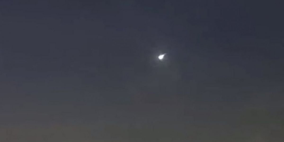 Meteoro passa por sete cidades baianas e câmeras registram o fenômeno