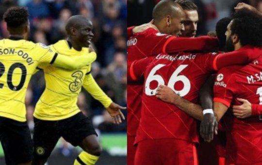 Chelsea vence e segue na liderança; Liverpool goleia o Arsenal