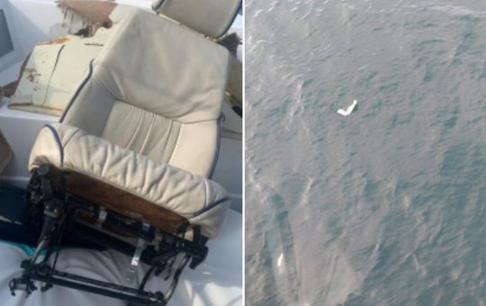 Bimotor: Destroços foram encontrados no mar e passageiros seguem desaparecidos