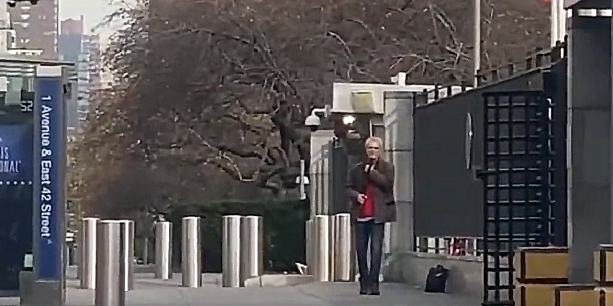 Sede da ONU é invadida por homem armado com fuzil