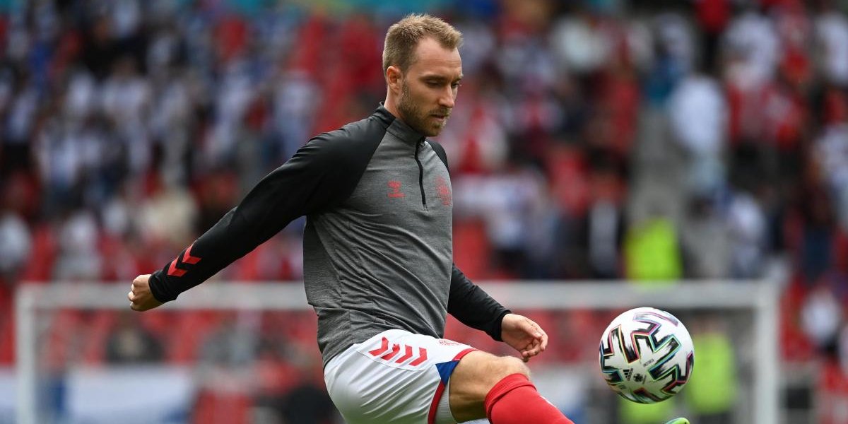 Recuperado, Christian Eriksen volta a treinar na Dinamarca