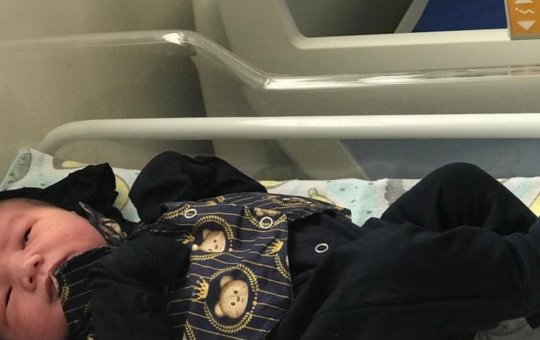 Nasce bebê gigante pesando mais de 5 kg no interior da Paraíba