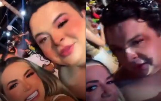 Treta: Deolane Bezerra e Rainha Matos discutem na ‘Farofa da Gkay’