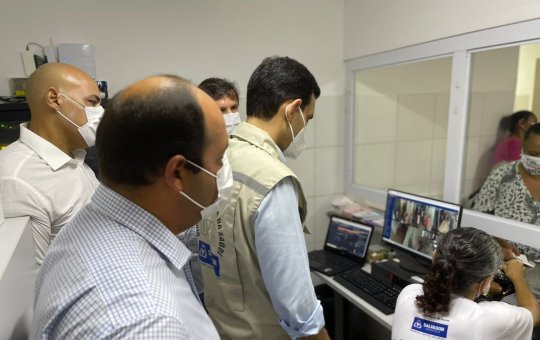 Câmeras de monitoramento em postos de saúde de Salvador começam a ser instaladas