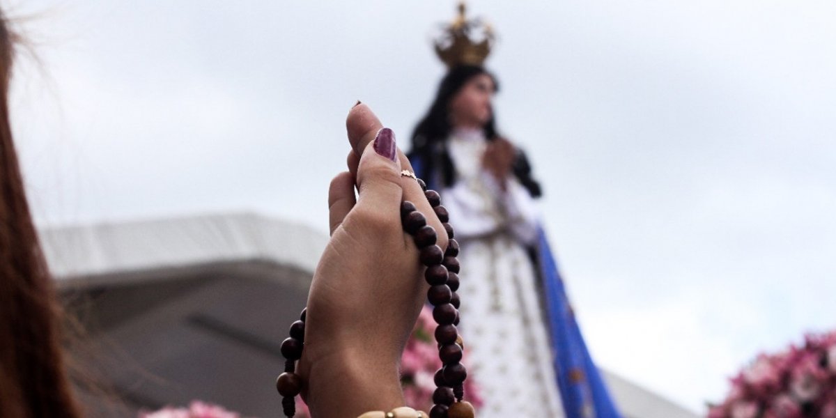 Confira imagens marcantes do cortejo de Nossa Senhora da Conceição da Praia