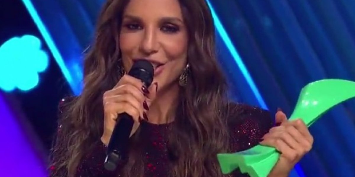 Ivete dedica troféu do Prêmio Multishow ao marido após boatos de separação