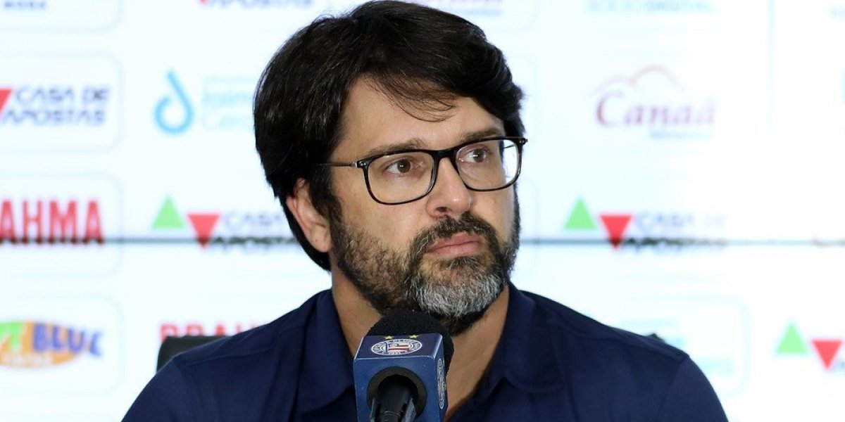 Bellintani assume responsabilidade por queda e diz que levará o Bahia à Série A
