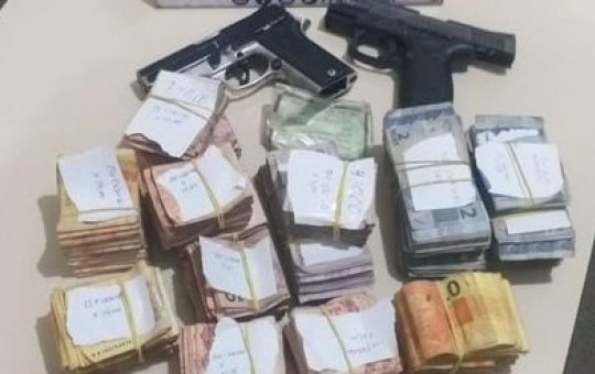 Capturado pela PM, ladrão de bancos oferece R$ 30 mil para ser solto