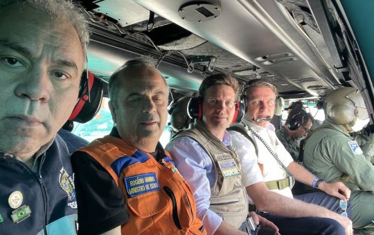 Governo federal fala sobre auxílio às áreas atingidas pelas chuvas