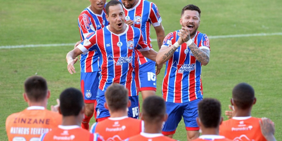 Dos três artilheiros do Bahia na temporada, apenas um teve contrato renovado