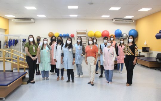 Profissionais de instituições baianas fazem treinamento na AACD em São Paulo