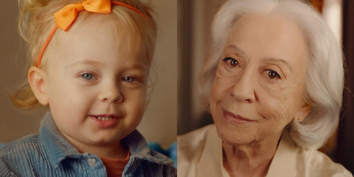 Comercial com Fernanda Montenegro e bebê viraliza na internet